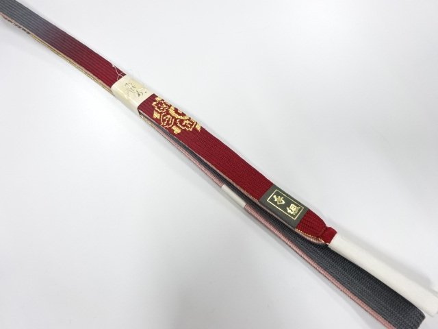 JAPANESE KIMONO / UNUSED KOREI HAND-TIED OBIJIME